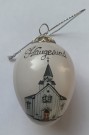 Skåre kirke og snøklokker - påskeegg thumbnail