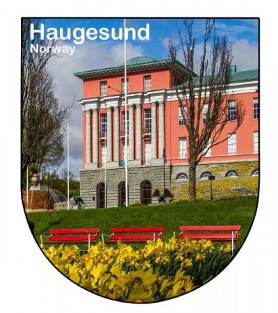 Haugesund Rådhus - Klistremerke