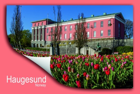 Haugesund Rådhus - Postkort