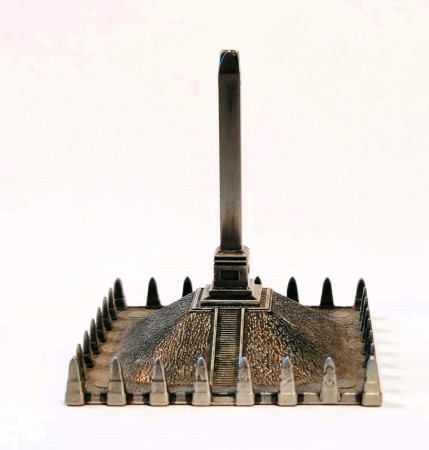 Haraldshaugen - 3D modell metall