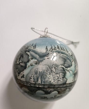 Låtefoss Vinter - Julekule