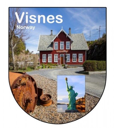 Visnes - Klistremerke