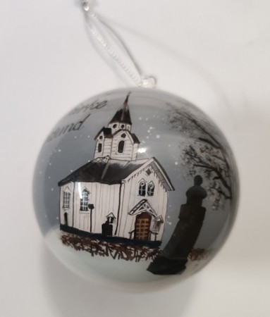 Skåre kirke - Julekule