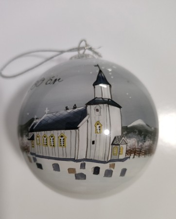 Gravvik kirke - Julekule