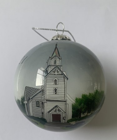 Gamle Kopervik kirke - Julekule