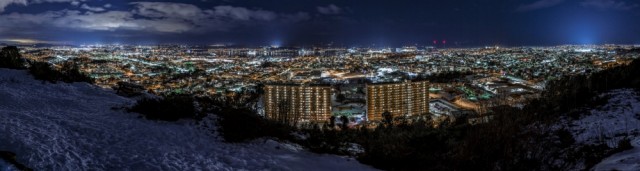 Haugesund by night